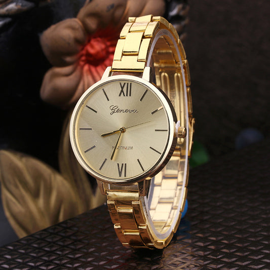 Mira™ Slim Watch — Geneva large-dial slim band quartz watch by CHIVIQUE